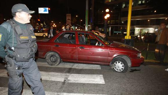 PÁNICO. Disparos se produjeron cerca de embajada de Brasil. (Andrés Cuya/USI)