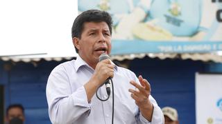 Pedro Castillo al Congreso: “Nada nos distraer porque el que nada debe, nada teme”