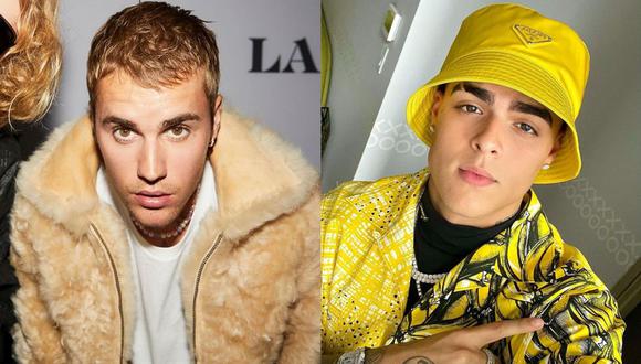 Justin Bieber invitó al reguetonero Lunay a participar en show que ofrecerá en Las Vegas. (Foto: Composición/Instagram)