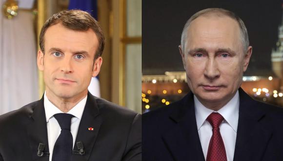 Para Macron, deben prevalecer los acuerdos de la cumbre de Estambul, que tuvo lugar en octubre entre los líderes de Francia, Alemania, Turquía y Rusia. (Foto: AFP / EFE)