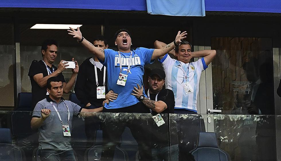 Lothar Matthaus cuenta lo que sintió al ver a Diego Maradona en la tribuna contra Nigeria. (Foto: AFP)