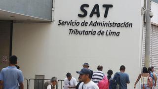 SAT de Lima: hasta el 30 de diciembre pueden acceder los vecinos a descuentos en pago de tributos y papeletas 
