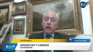 Amadeo Rey y Cabieses, historiador: “La magnitud principal de esta noticia es para su familia”