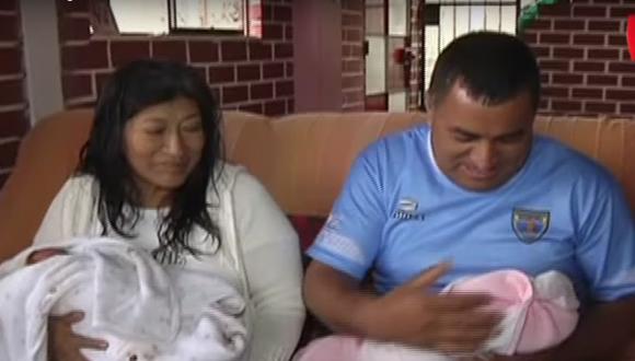 Mujer de 50 años dio a luz. (Panamericana TV)