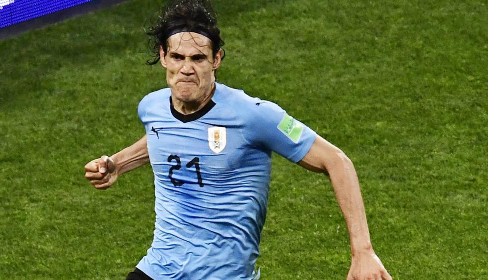 Uruguay venció a Portugal en el segundo partido de los cuartos de final. Edinson Cavani se convirtió en el héroe de la jornada (Foto: AFP)