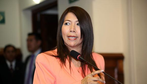 Falta la declaración de María Cordero en Ética. (Foto: Agencia Andina)