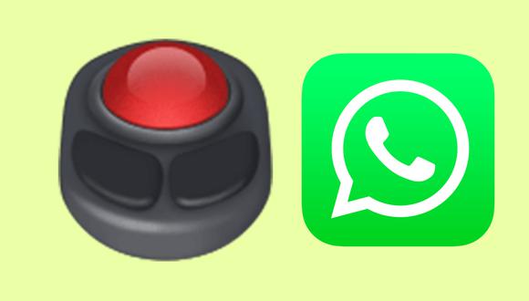 ¿Sabes qué es este extraño botón de color rojo que se representa en un emoji en WhatsApp? Esta es la historia. (Foto: Emojipedia)