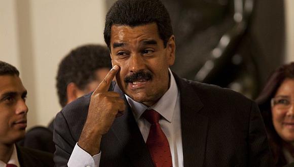 Nicolás Maduro calificó postura de Washington de “infame”. (AP)