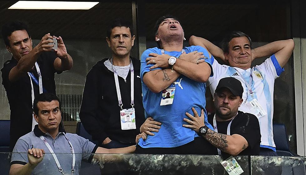 Lothar Matthaus cuenta lo que sintió al ver a Diego Maradona en la tribuna contra Nigeria. (Foto: AFP)
