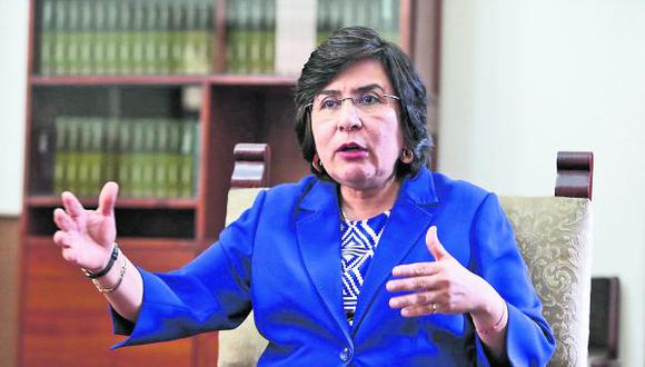 Marianella Ledesma dijo a Perú21 que hoy evaluarán si obvian la exposición de alegatos de las partes. (Foto: Alonso Chero)