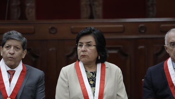 Marianella Ledesma, presidenta del TC, dijo que es saludable la transparencia en la elección de magistrados. (Foto: GEC)
