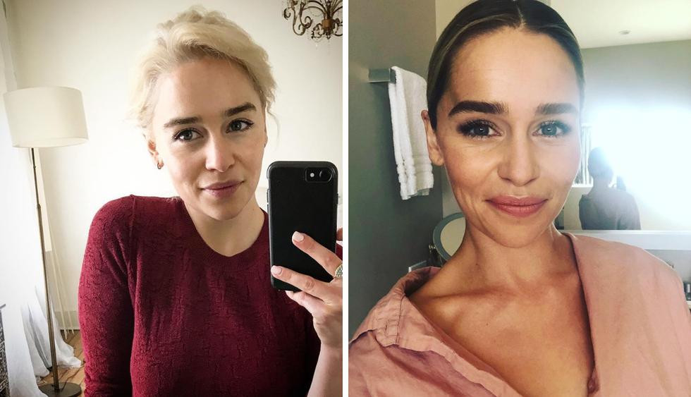 Emilia Clarke, actriz de “Game of Thrones”, celebró su cumpleaños con curiosas fotografías | Foto: Instagram