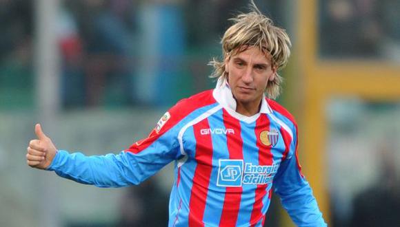López marcó 23 goles con la camiseta del Catania. (AP)