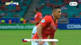Chile vs. Ecuador: golazo de Alexis Sánchez para poner en ventaja a 'La Roja' | VIDEO