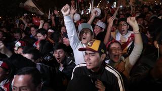 Así celebraron los hinchas peruanos tras goleada de la 'Blanquirroja' a Chile | FOTOS