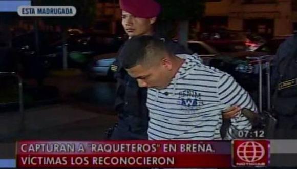 Dos raqueteros fueron capturados y víctimas los encararon en Breña. (América Noticias)