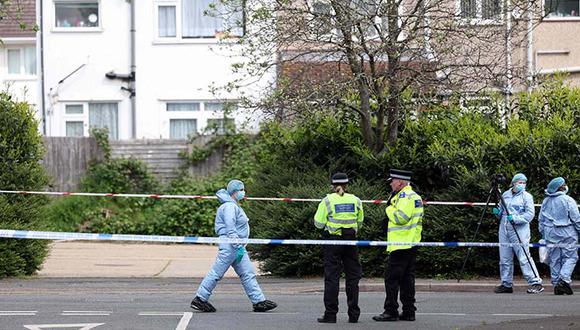 Ataque con espada en Londres deja a niño de 13 años muerto y varios heridos. (Foto: AFP)