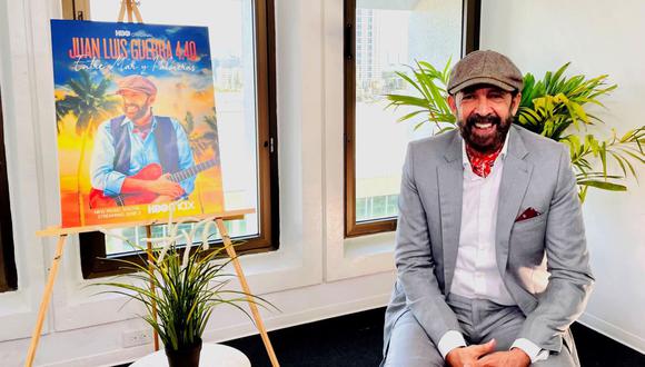 Juan Luis Guerra estrena documental, película animada y anuncia gira “Entre el mar y las palmeras”. (Foto: EFE)