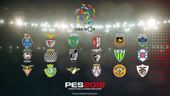 Se ha confirmado la presencia de la liga portuguesa para PES 2019.