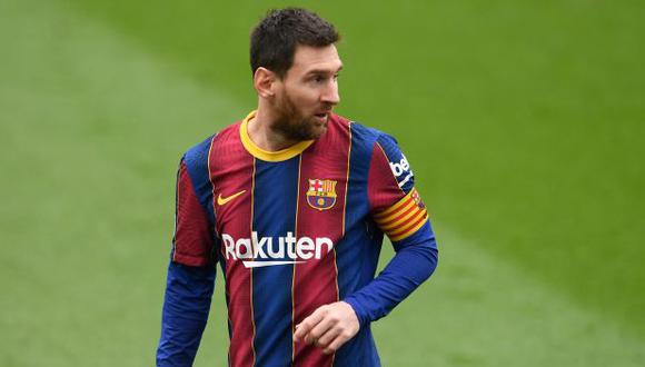 Carles Puyol habló sobre el futuro de Lionel Messi en Barcelona. (Foto: AFP)