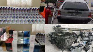 Tacna: vehículo con mercadería de contrabando intentó escapar de la policía y se despistó