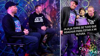 Entrevista a Coldplay: Chris Martin se asombra por peculiar prenda de Bruno Pinasco “En 23 años nadie jamás la ha usado”