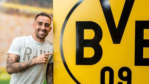 Paco Alcácer tendrá su primer experiencia fuera de España (Foto: Borussia Dortmund).