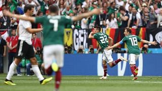 México ganó 1-0 a Alemania por el grupo F del Mundial Rusia 2018