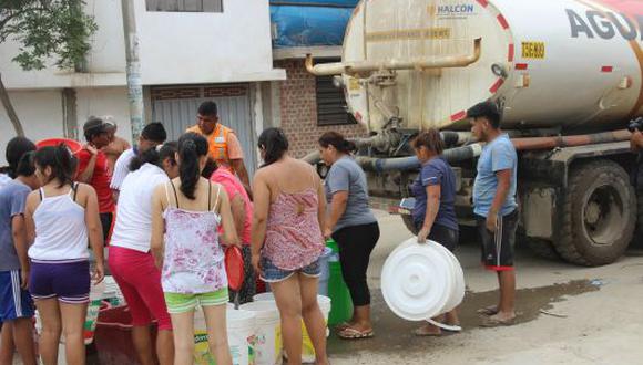 Trujillo se quedó más de 20 días sin agua por rotura de tubería.