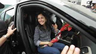 Nadine Heredia regresó a Lima: "No me estoy fugando, tengo un trabajo"