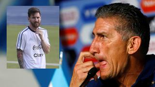 Lionel Messi: La novela sobre su retorno es "optimista", afirmó Edgardo Bauza