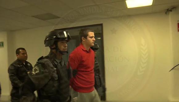 Rubén Oseguera, 'El Menchito', fue extraditado a Estados Unidos desde México. (Foto: captura de video)