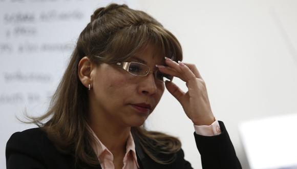 Fiscal Marita Barreto. (Nancy Dueñas)