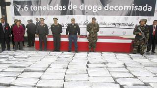 Revelan que droga incautada en Trujillo pesa 900 kilos menos de lo reportado