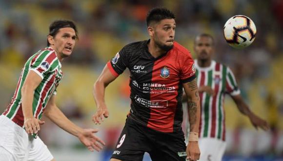 Antofagasta y Fluminense empataron sin goles en el duelo de ida. (Foto: AFP)
