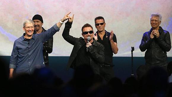 Apple ayuda a usuarios a borrar el nuevo disco gratuito de U2 de iTunes. (EFE)