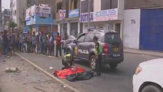 Hombre fue atropellado por camión que se dio a la fuga en Los Olivos [VIDEO]