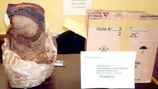 Bolivia devolverá a Perú momia preinca