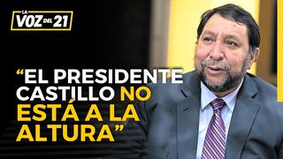 Baltazar Lantarón: “Pedro Castillo debe poner ministros con experiencia”