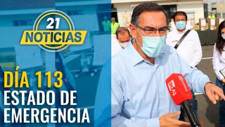 Día 113: Presidente Vizcarra se pronuncia por lo aprobado por el Congreso