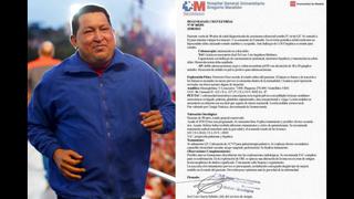 Advierten que circula un falso parte médico sobre la salud de Hugo Chávez