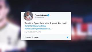 Bale regresa al Tottenham como cedido