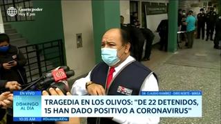 Los Olivos: 15 de los 22 detenidos en discoteca tienen coronavirus  