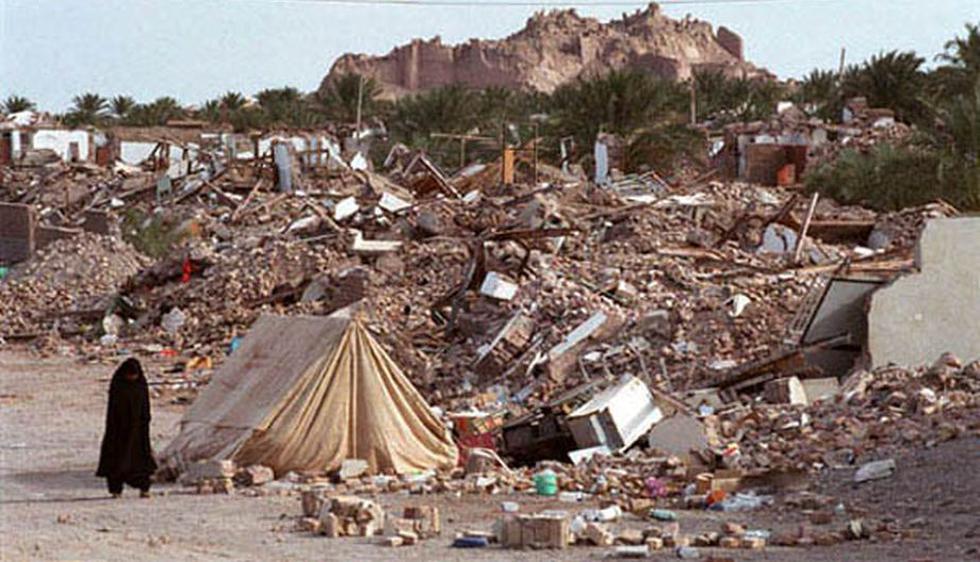 1 Terremoto de Bam, Irán. (2003) De magnitud 6,6, se cobró entre 35.000 y 46.000 vidas. (Troika)