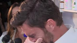 Julián Gil rompe en llanto al no poder tomarse una foto con su hijo [VIDEO]