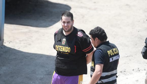 Jorge Hernández ‘El español’ fue detenido en su casa en La Molina. (Foto: Alessandro Currarino / @photo.gec)