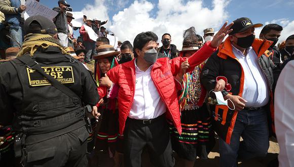 Pedro Castillo criticó a los congresistas desde Apurímac. (Foto: Presidencia)
