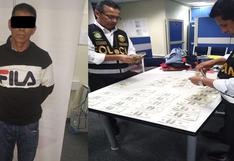 Callao: Capturan a extranjero que transportaba más de US$50 mil falsos
