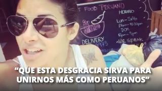 Xoana González nos motiva a donar víveres para los damnificados de los huaicos [Video]