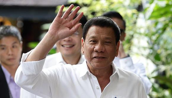 Duterte ha hecho de la "guerra contra la droga" su prioridad, explicando que Filipinas corre el riesgo de convertirse en un narcoestado. (Getty)